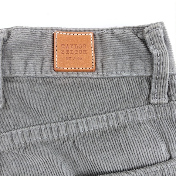 Taylor Stitch Mens Button Fly Corduroy Pants Slim - Picture 6 of 6